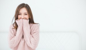 Portrait,Of,Young,Beautiful,Asian,Woman,Relax,Bedroom.,Smile,Happy