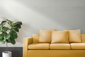 Zoom,Background,,Living,Room,Furniture,With,Leather,Sofa