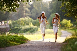 running