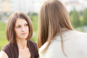 talking