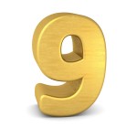 数秘術の運命数「9」のイメージ