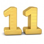 数秘術の運命数「11」のイメージ