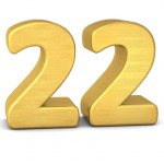 数秘術の運命数「22」のイメージ